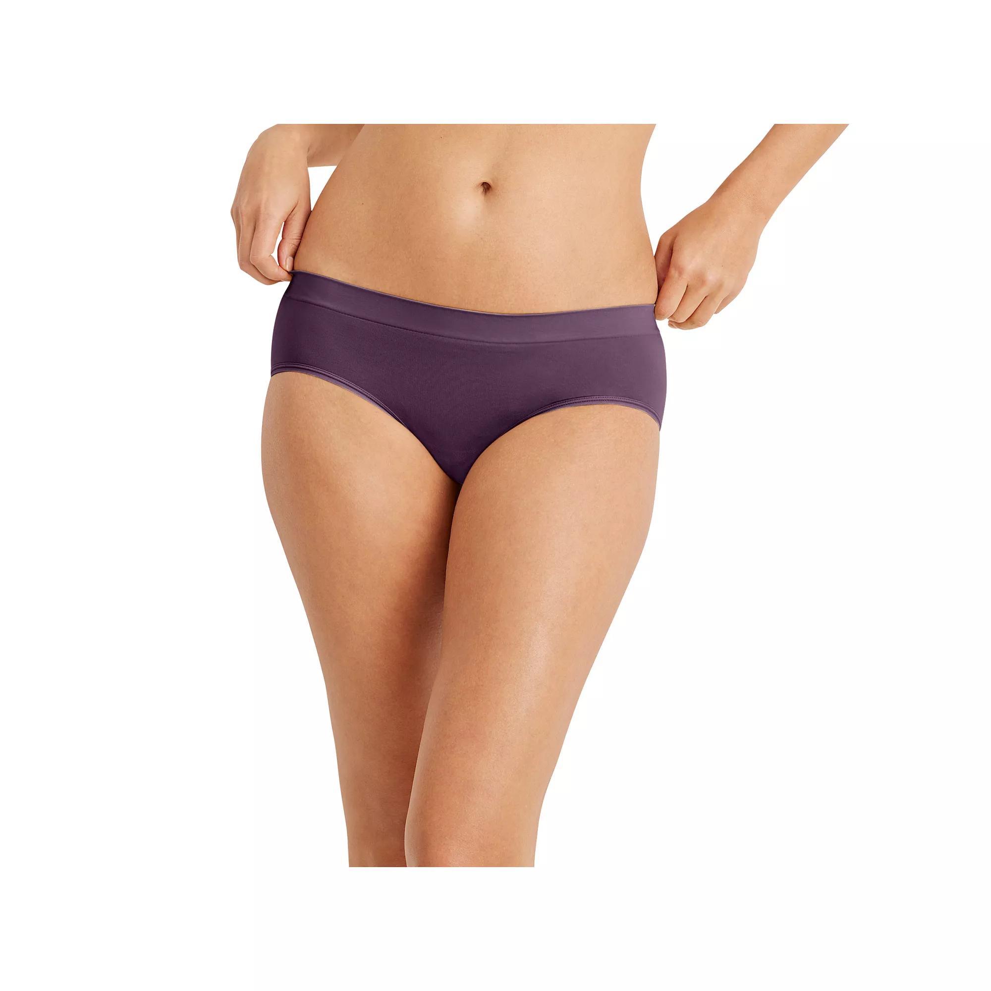 Women's Jockey® Seamfree® Hipster Panty 3787, Size: Small, Red Wine Product Image
