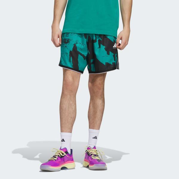 adidas Crazy Lite Allover Print Shorts Product Image