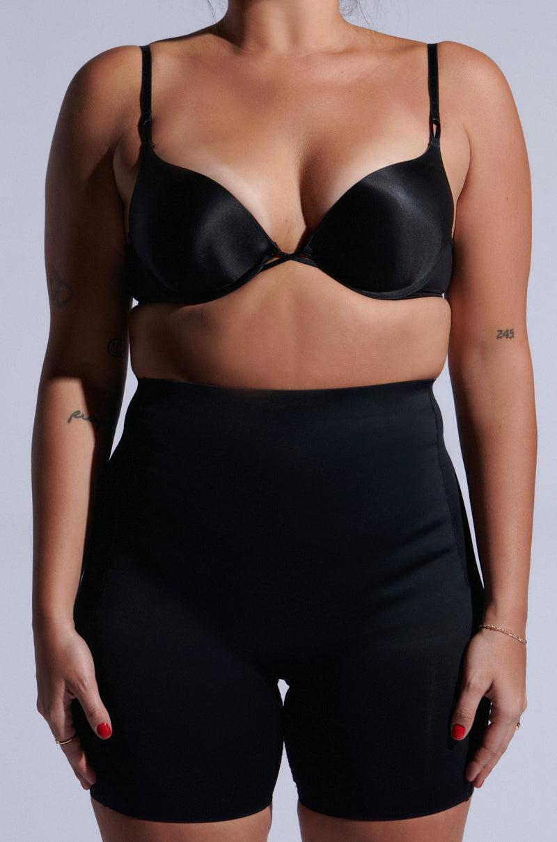 TITSY TUMMY TUCK SHORTS IN BLACK Product Image