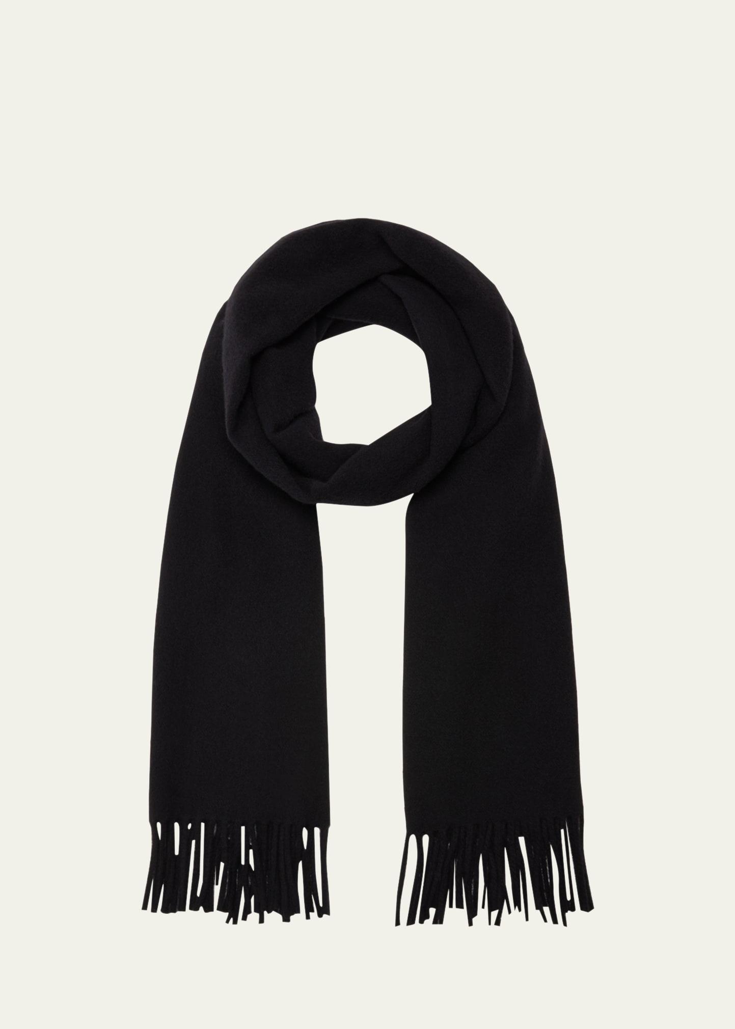 Classic Wool Fringe Scarf Product Image