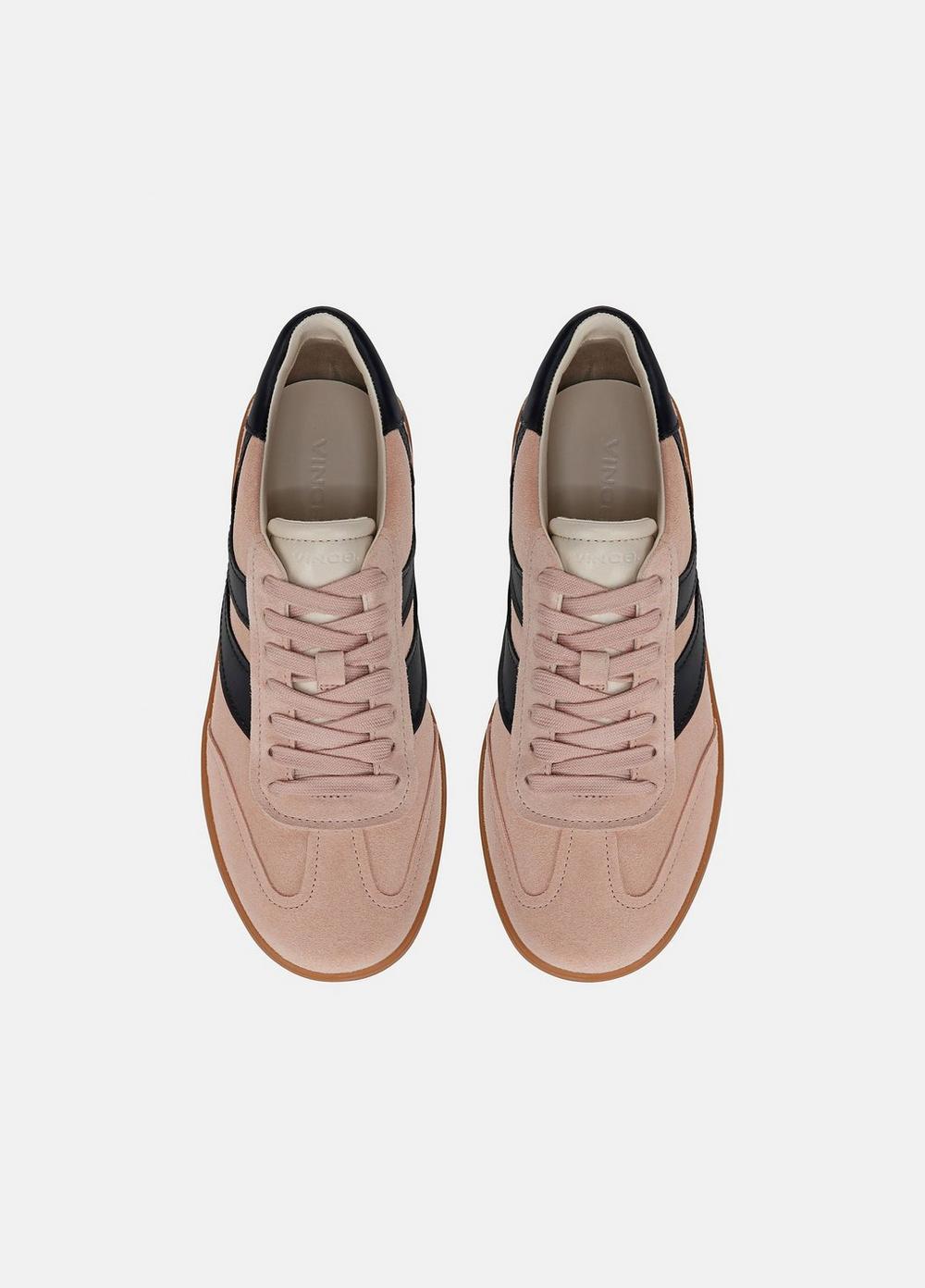 Womens Oasis Suede & Leather Sneaker, Lotus Blush/blue Ink, Size 6 Vince Product Image