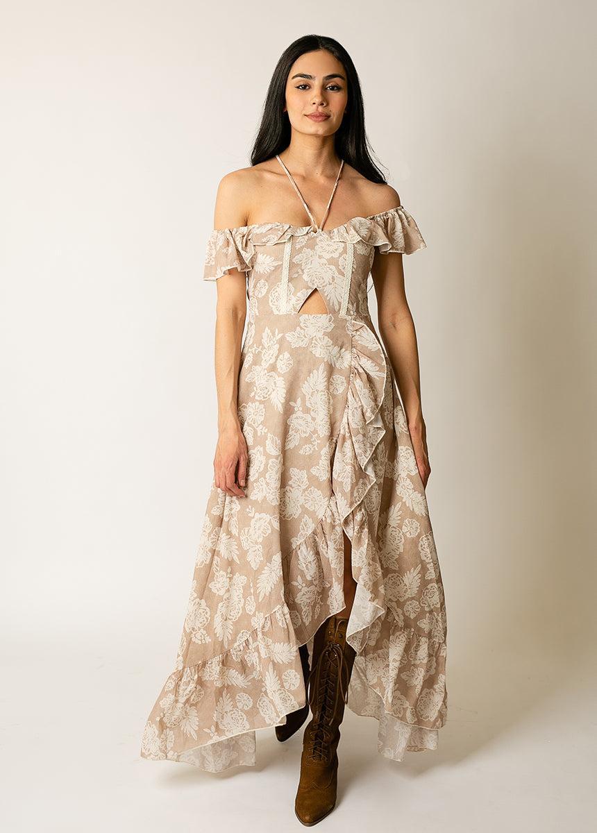 Netta Dress in Lacey Floral Female Product Image