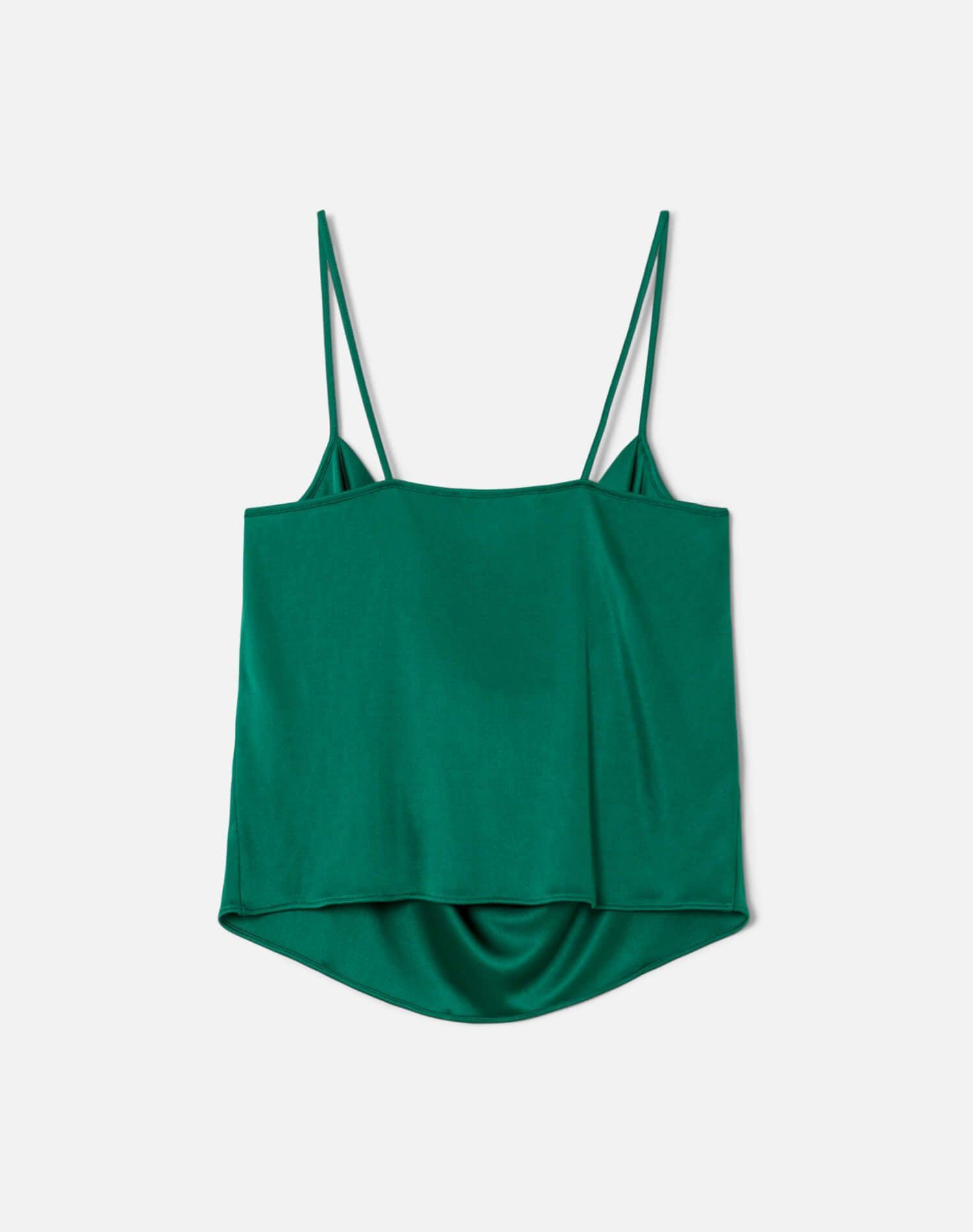 Bandana Party Top - Grass Green Female Product Image