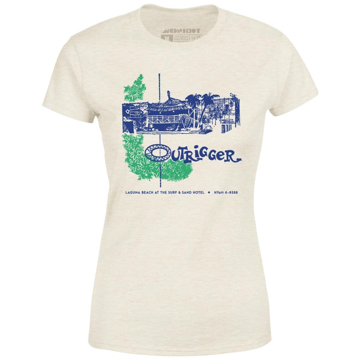 Billingsley's Outrigger v2 - Laguna Beach, CA - Vintage Tiki Bar - Women's T-Shirt Female Product Image