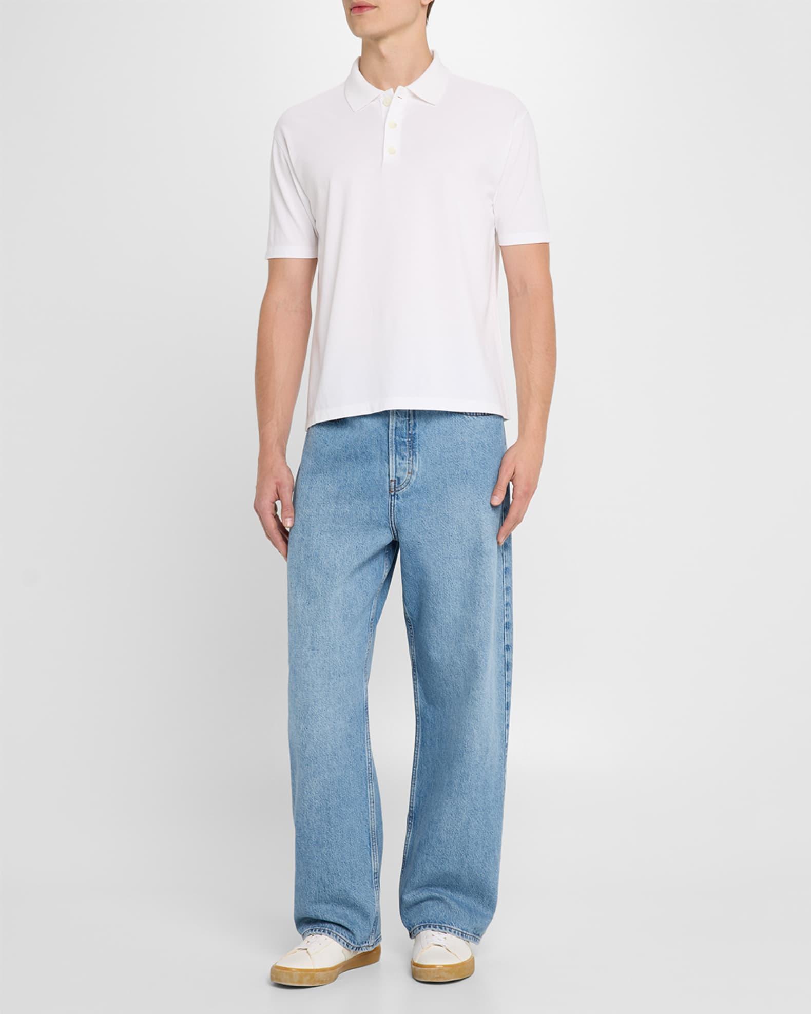 Men's Baggy Rigid Denim Jeans Product Image