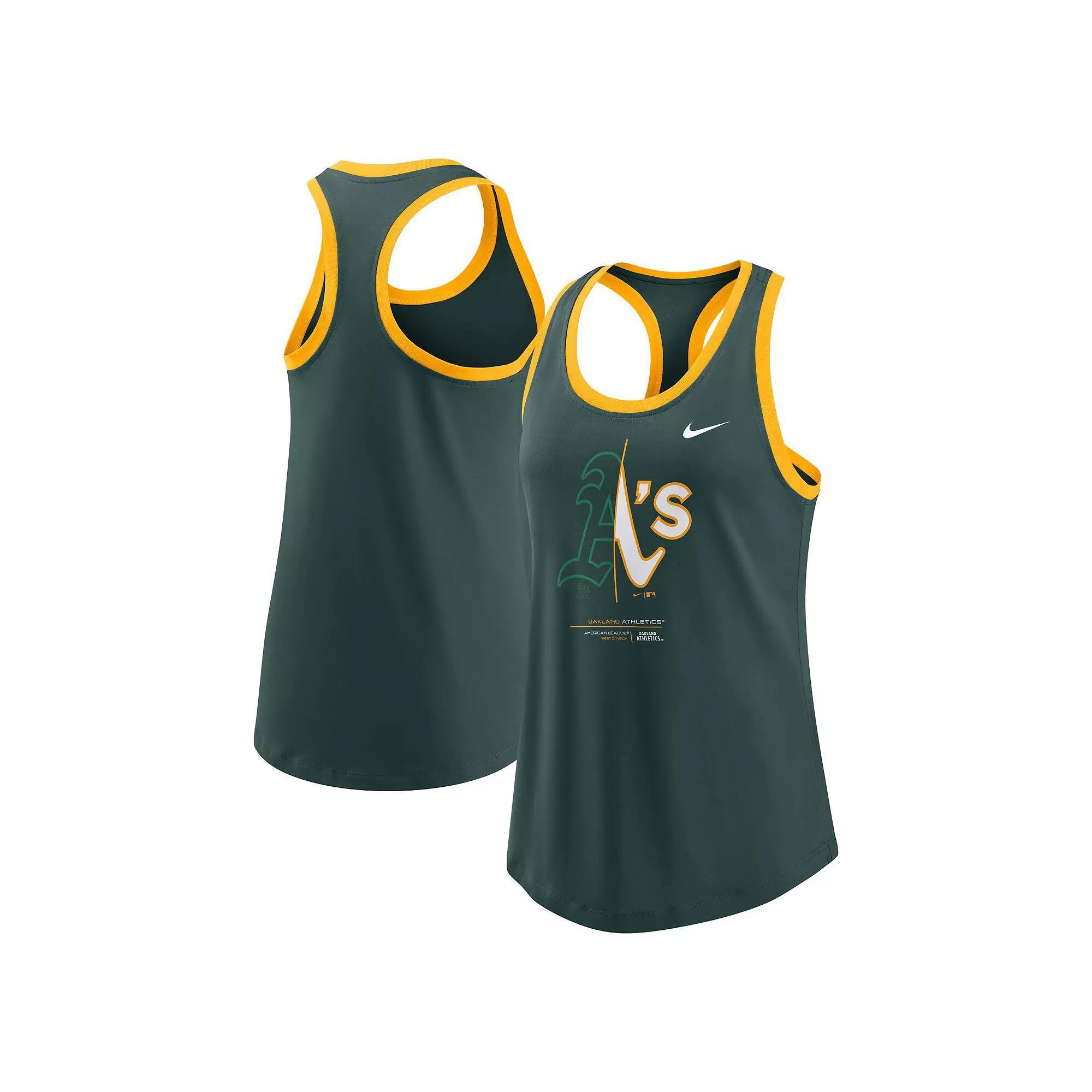 Women's Nike Navy Milwaukee Brewers Tech Tank Top, Size: Small, Blue Product Image