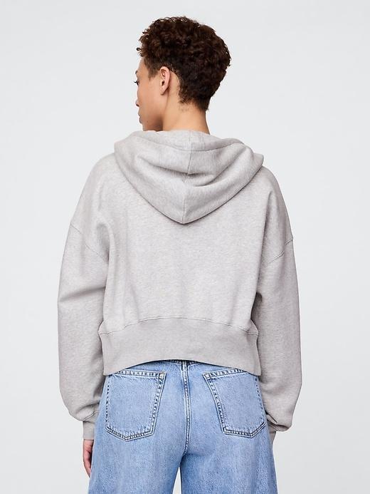 VintageSoft Full-Zip Wedge Hoodie Product Image