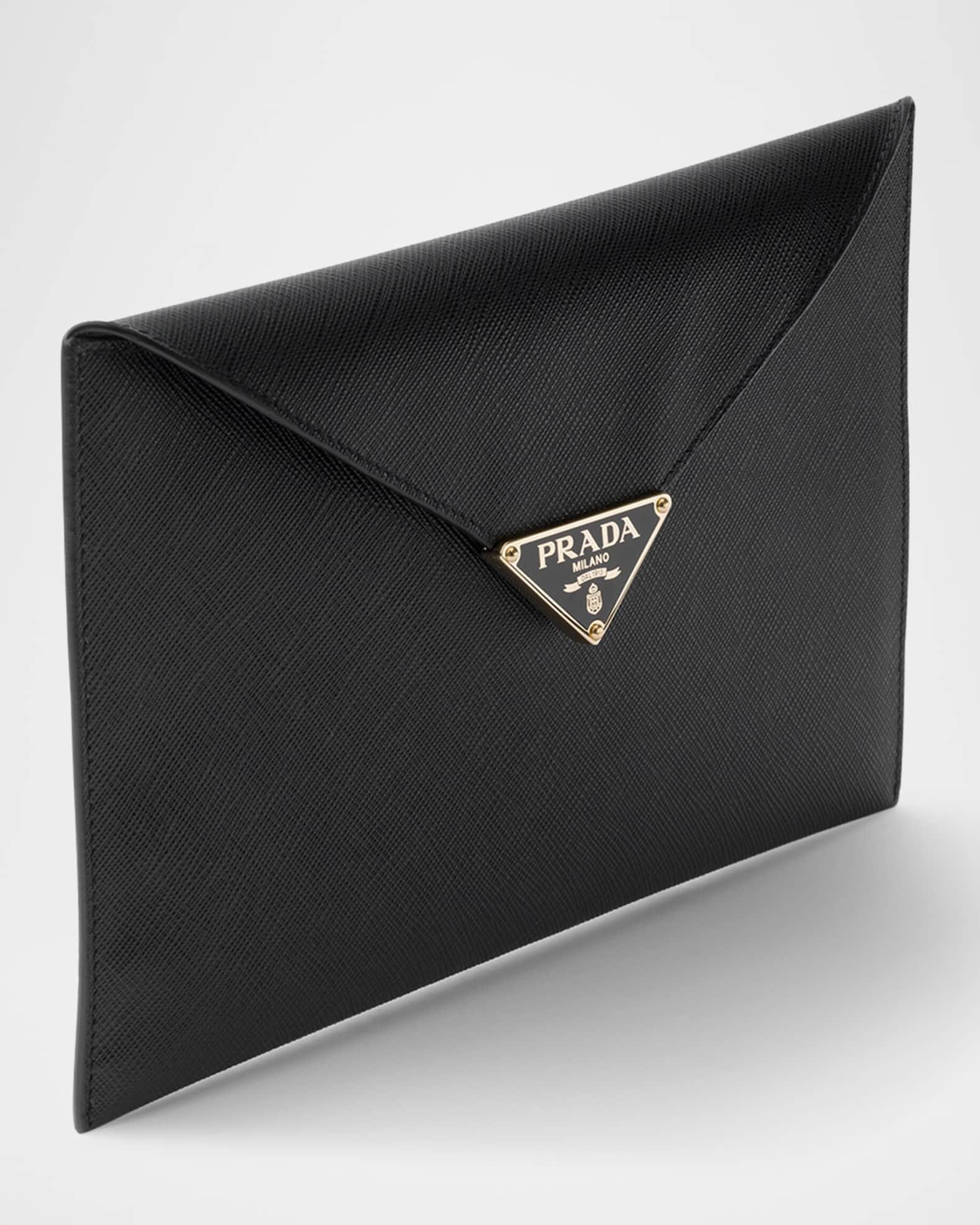 Saffiano Leather Envelope Clutch Product Image