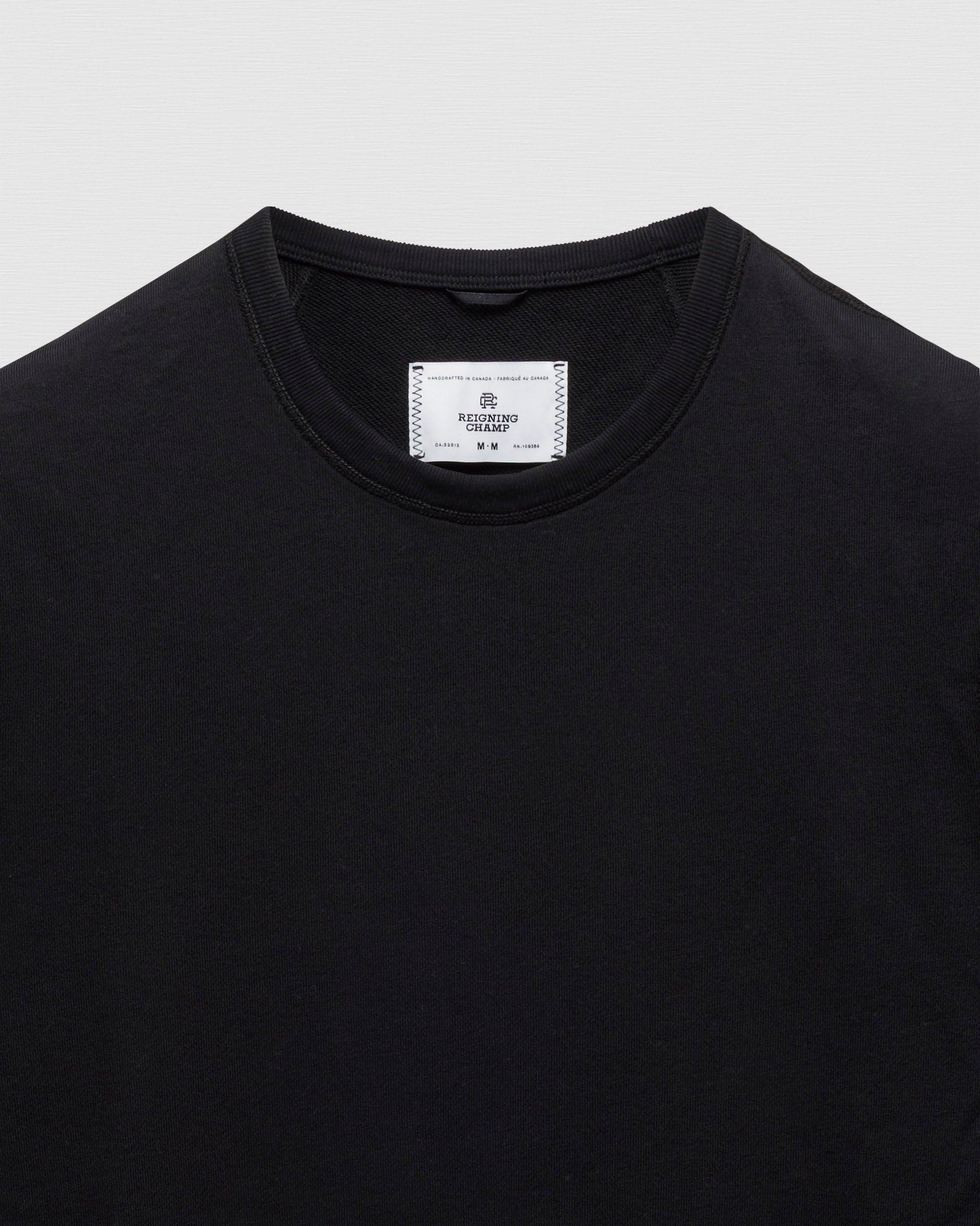 Lightweight Terry Slim Crewneck Male Product Image