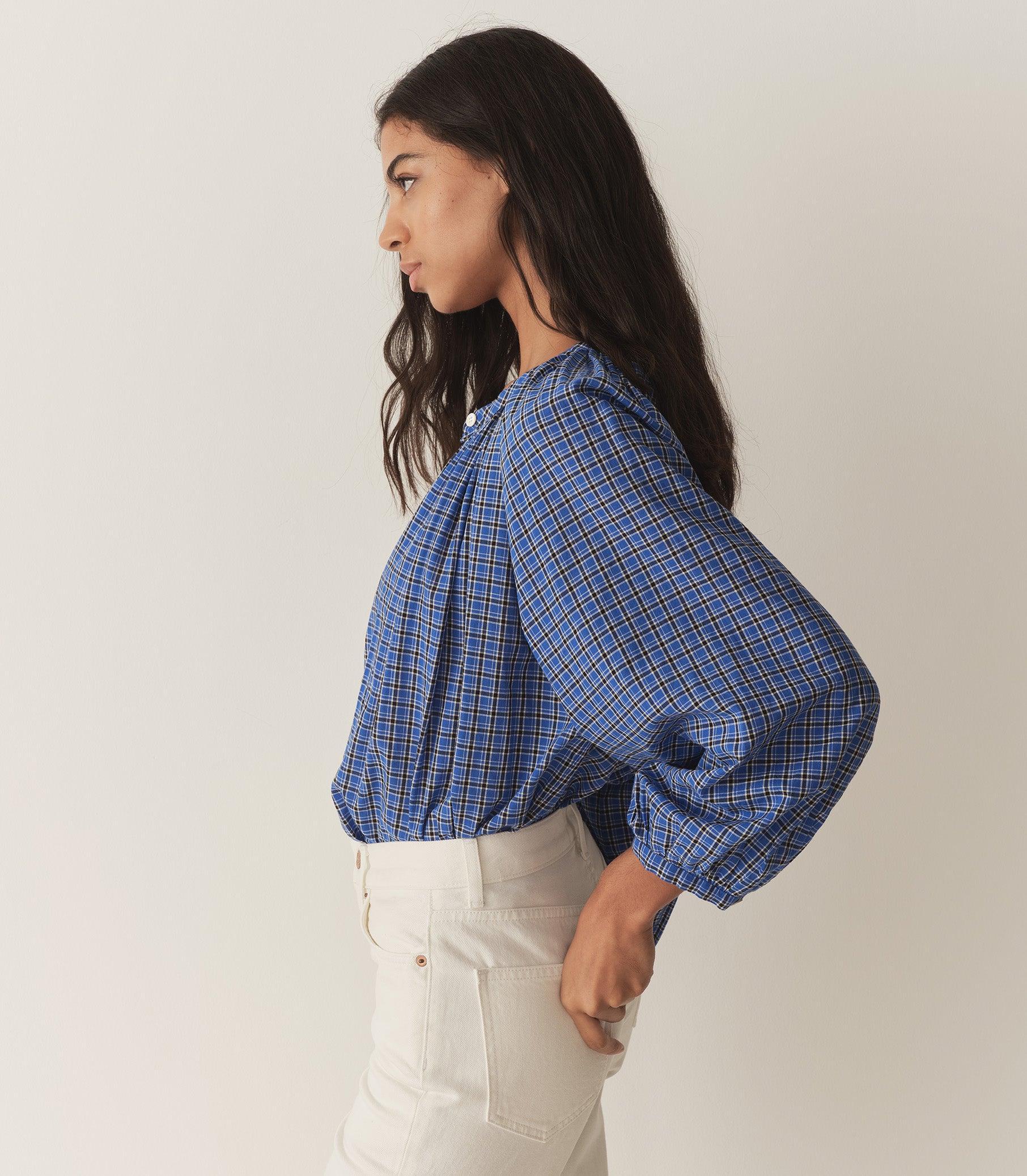 JONIE TOP -- CASSIS CHECK Product Image