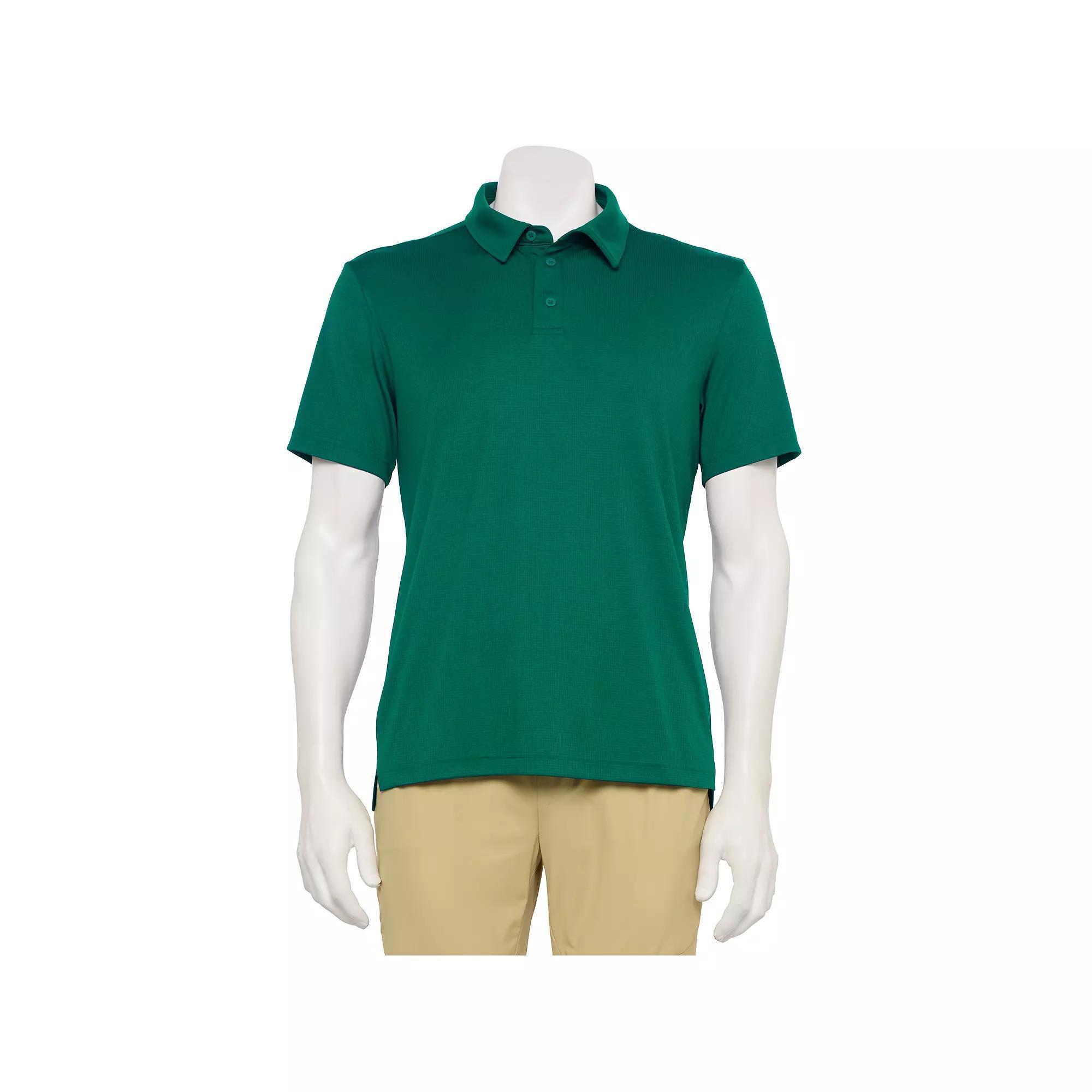 Men's Tek Gear® Adaptive Dry Tek Polo, Size: XL, Scotch Green Product Image