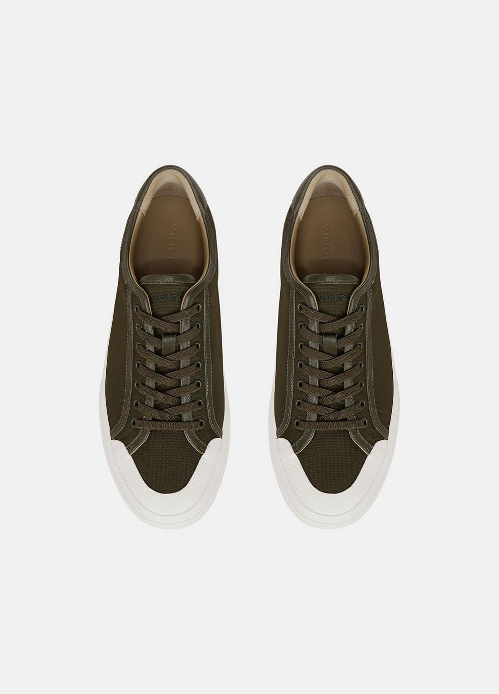 Mens Fulton Recycled Nylon Sneaker, Black, Size 7.5 Vince Product Image
