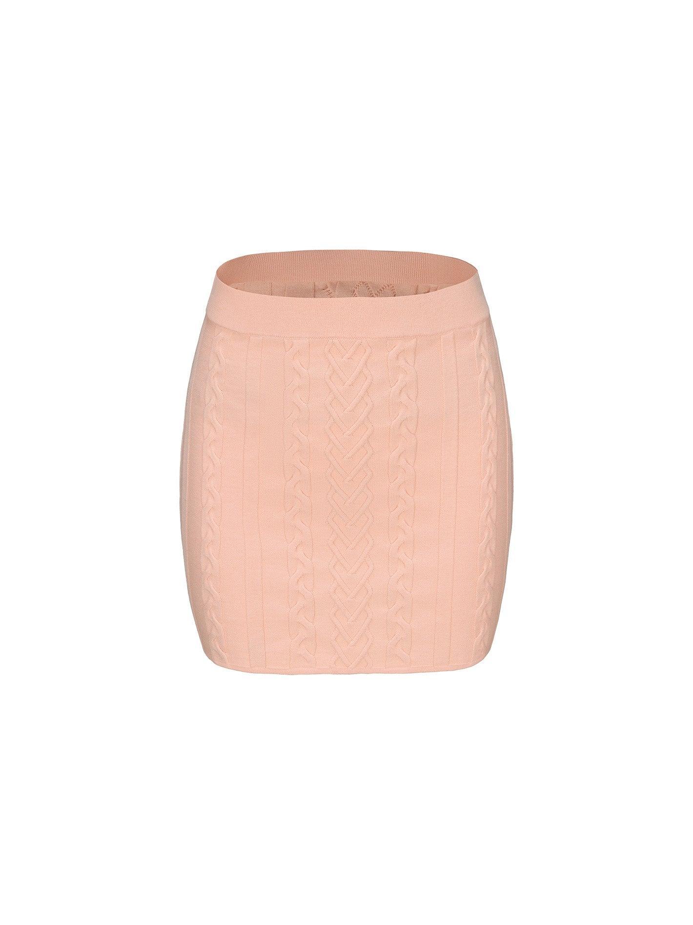 Kelli Knit Set (Peach) Product Image