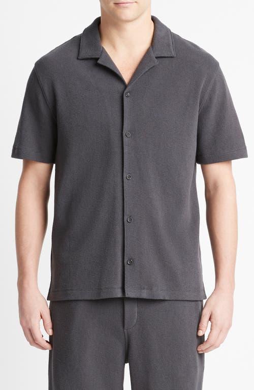 Mens Stretch Boucle Camp Shirt Product Image