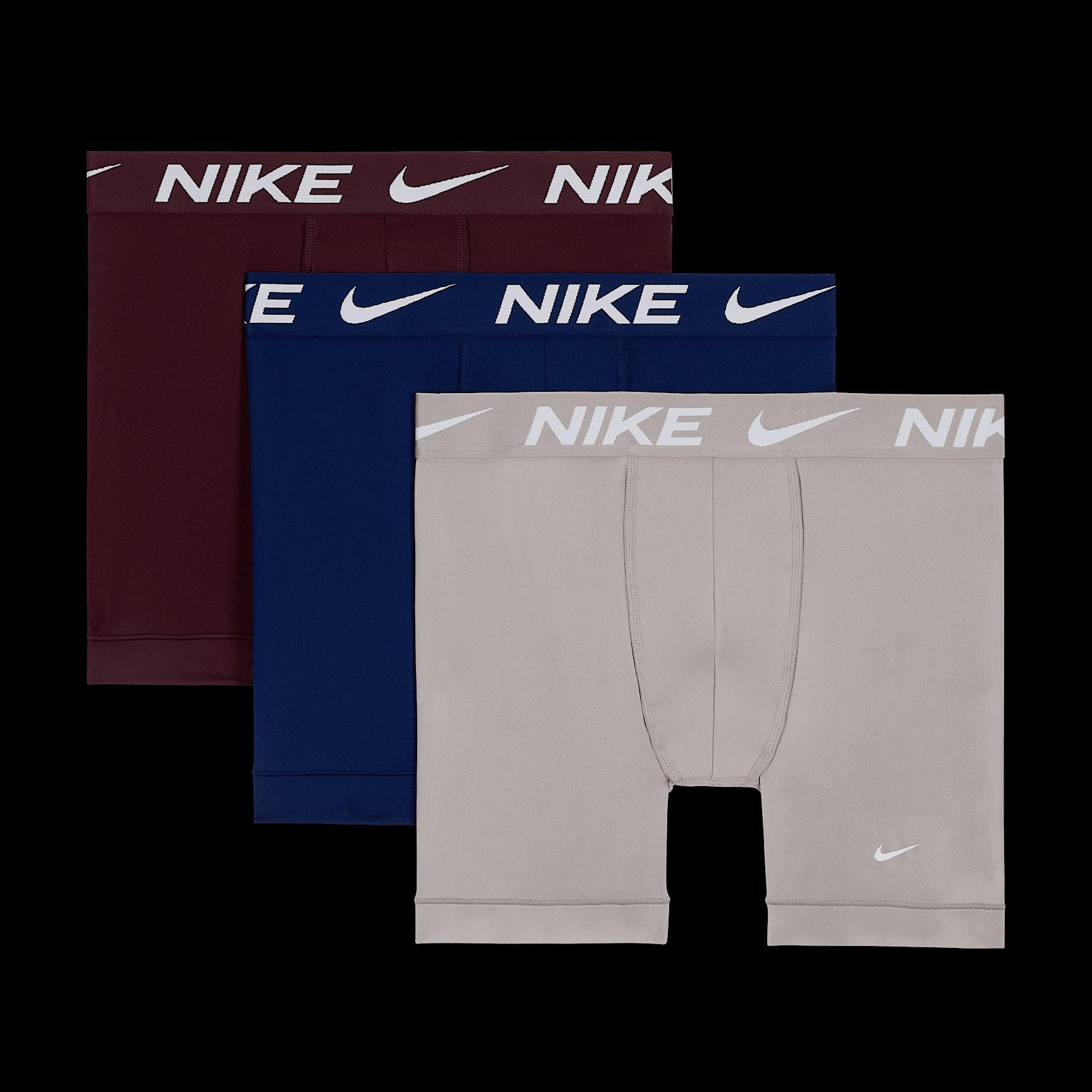 Nike Essential Micro Men's Dri-FIT Boxer Briefs (3-Pack) Product Image