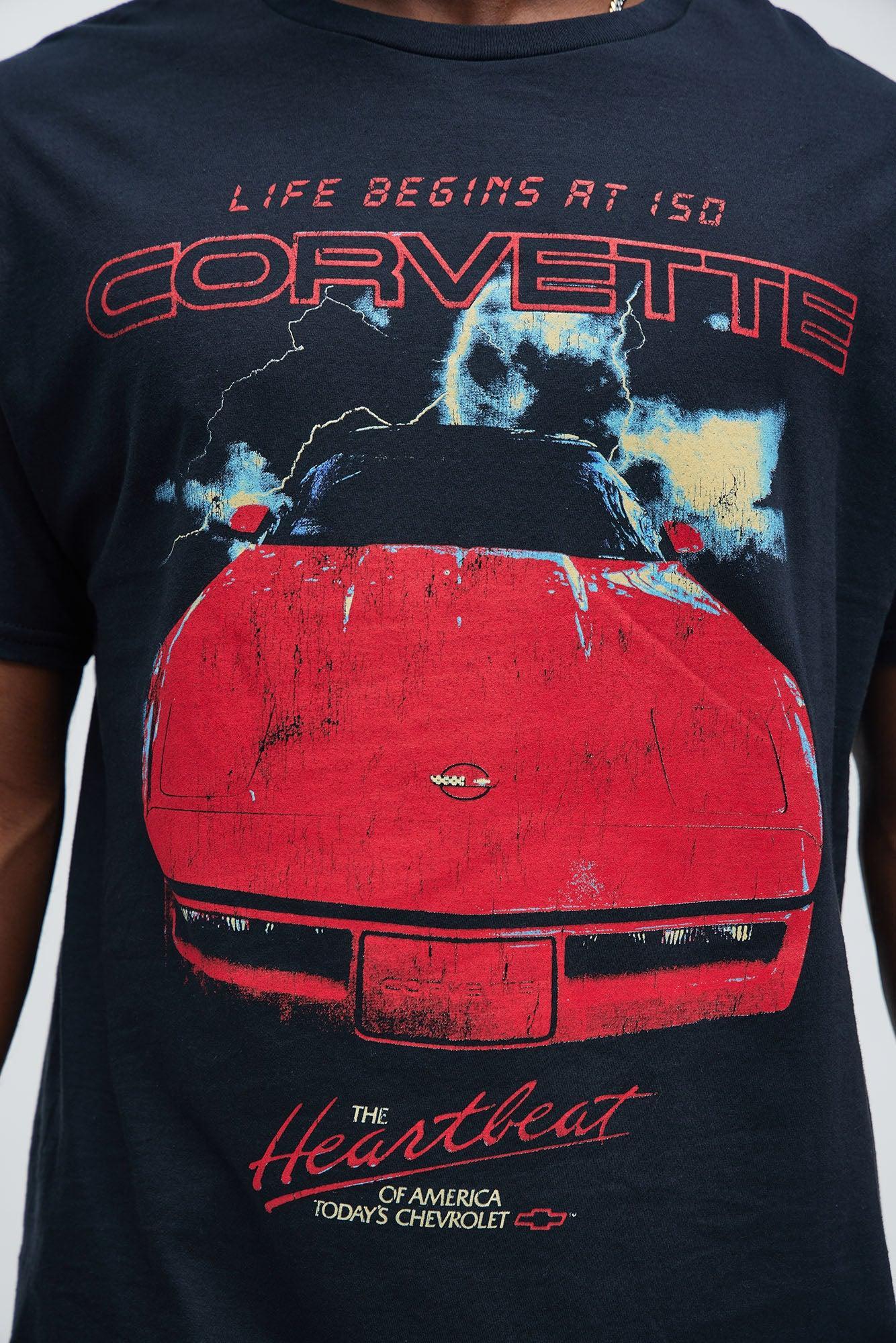 Chevy Chevelle American Muscle Short Sleeve Tee - Black Product Image
