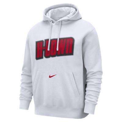 Houston Rockets Club City Edition Nike Men's NBA Fleece Pullover Hoodie Product Image