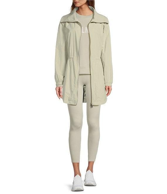 Antonio Melani Active Ribbed Collar Windbreaker Product Image