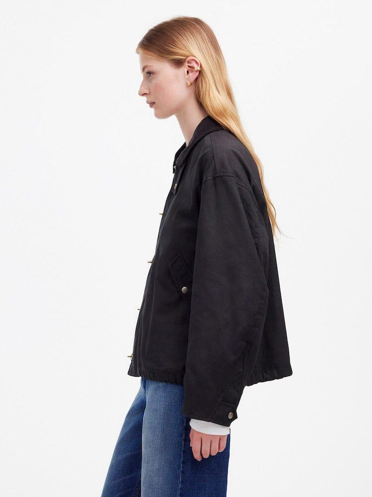 ALPHA X MADEWELL WOMEN'S WAXED COTTON CAR COAT Product Image