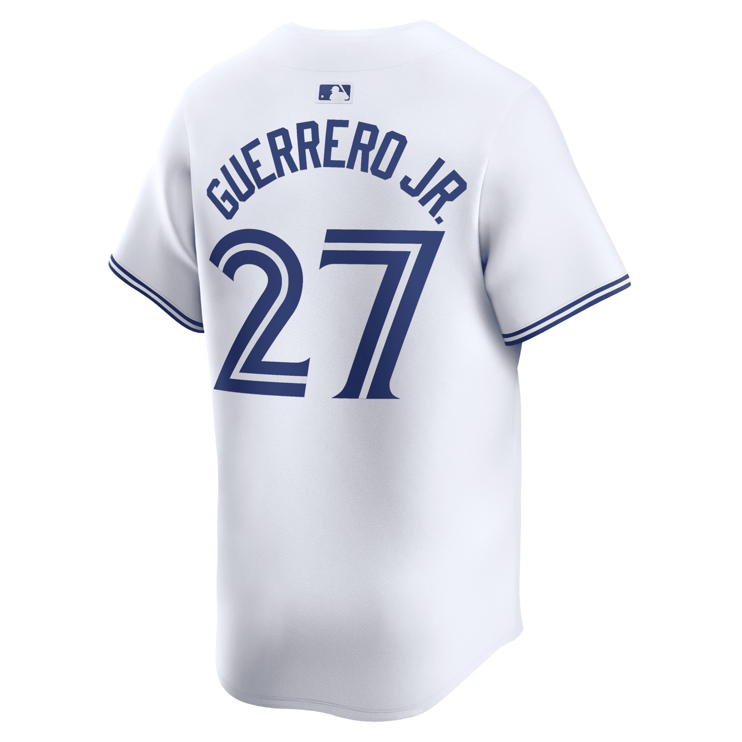 Men's Nike Vladimir Guerrero Jr. White Toronto Blue Jays Home Limited Player Jersey, Size: Medium, Jay White Product Image