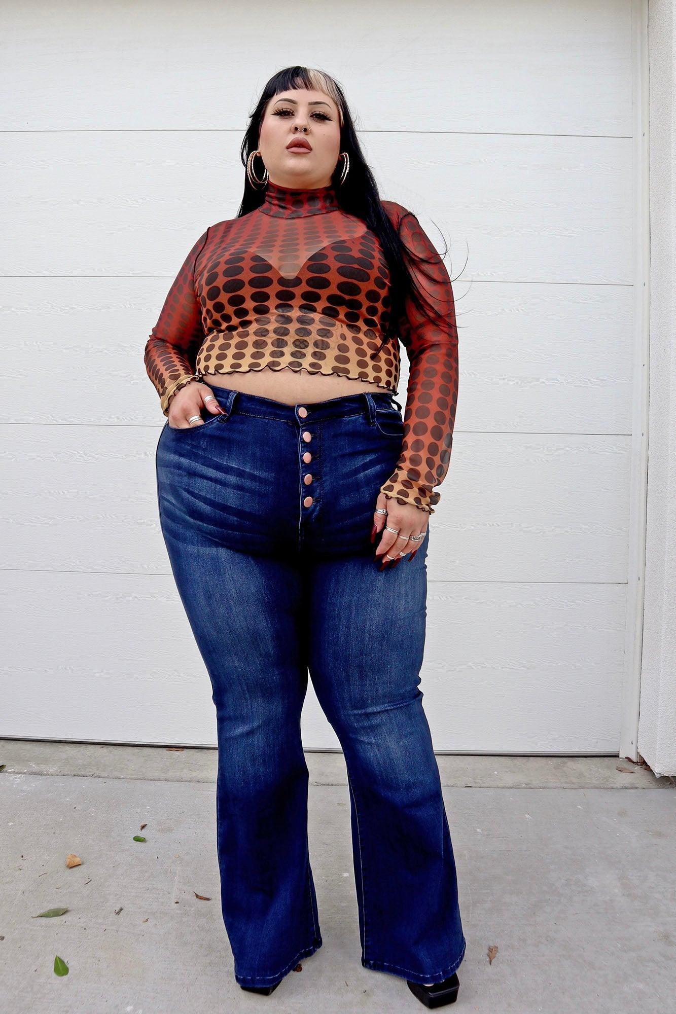 All Flared Up Jean - Dark Denim Product Image
