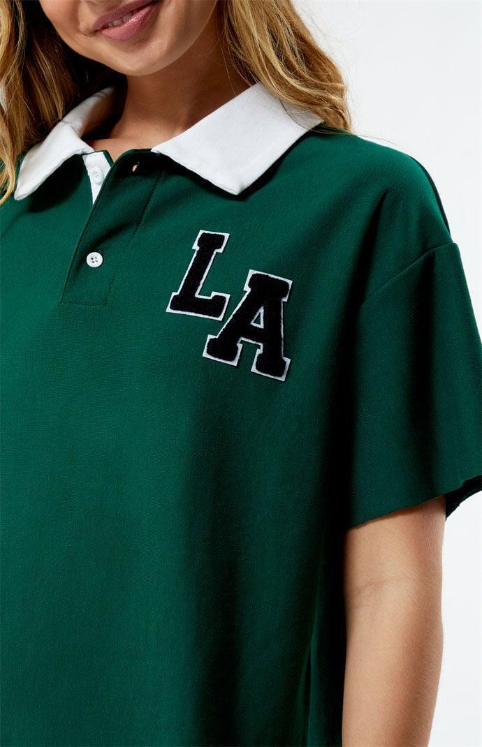 Women's Oversized Rugby T-Shirt Product Image