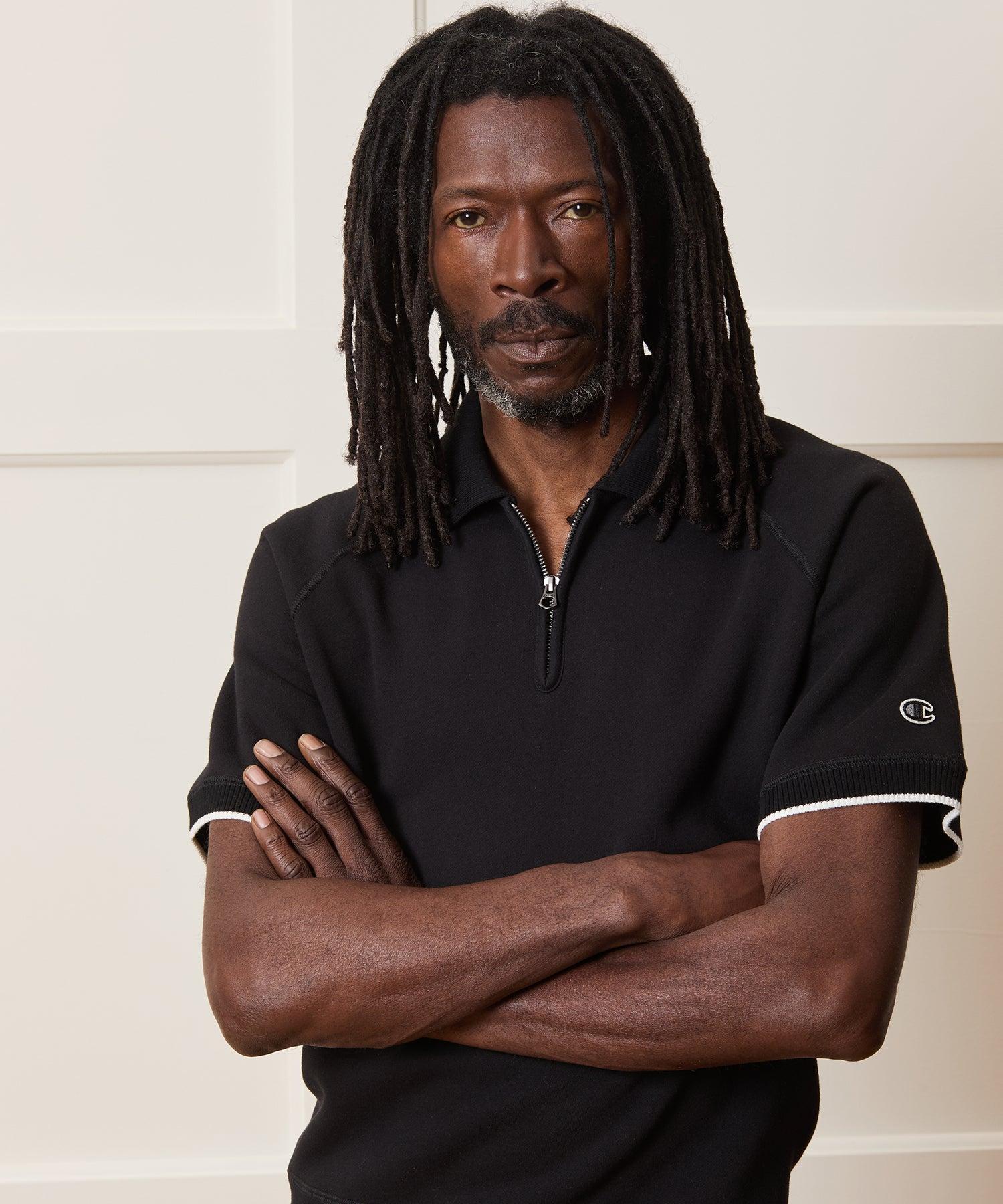 Champion Fleece Quarter-Zip Polo Product Image