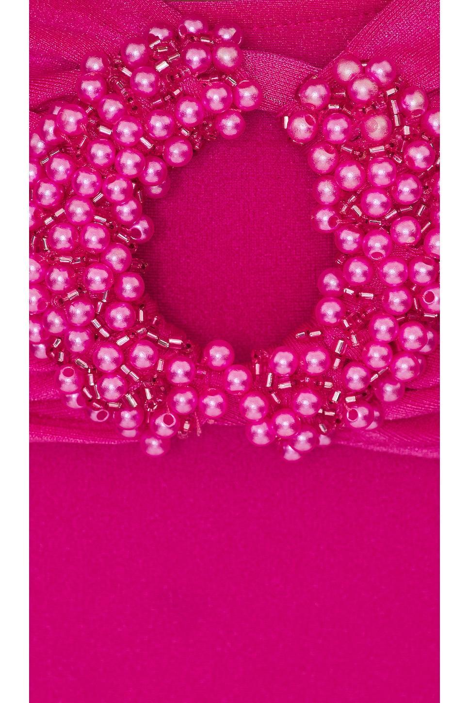 X Alessandra Ambrioso Beaded V-shape Bikini Bottom PatBO Product Image
