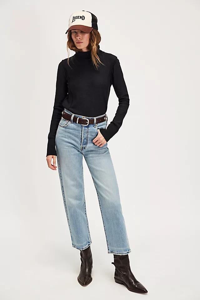Levi's Ribcage Straight Ankle Jeans Product Image