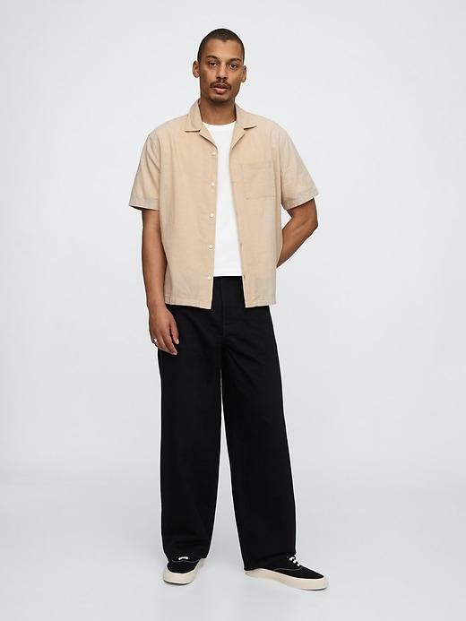 Linen-Cotton Shirt Product Image