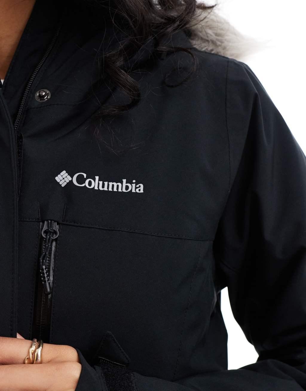 Columbia Ava Alpine II insulated ski jacket in black Product Image