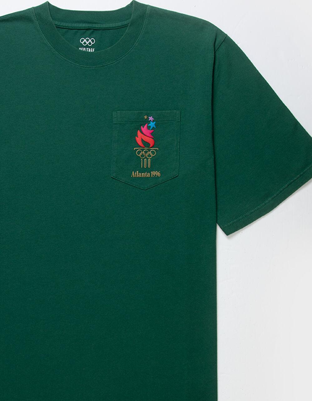 OLYMPICS Atlanta 1996 Mens Pocket Tee - FOREST Product Image