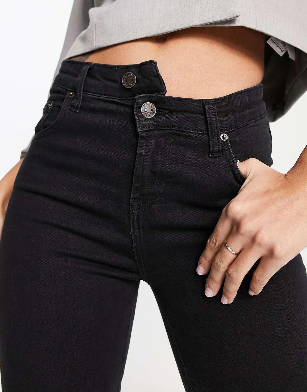 Scalpers skinny jeans in black Product Image