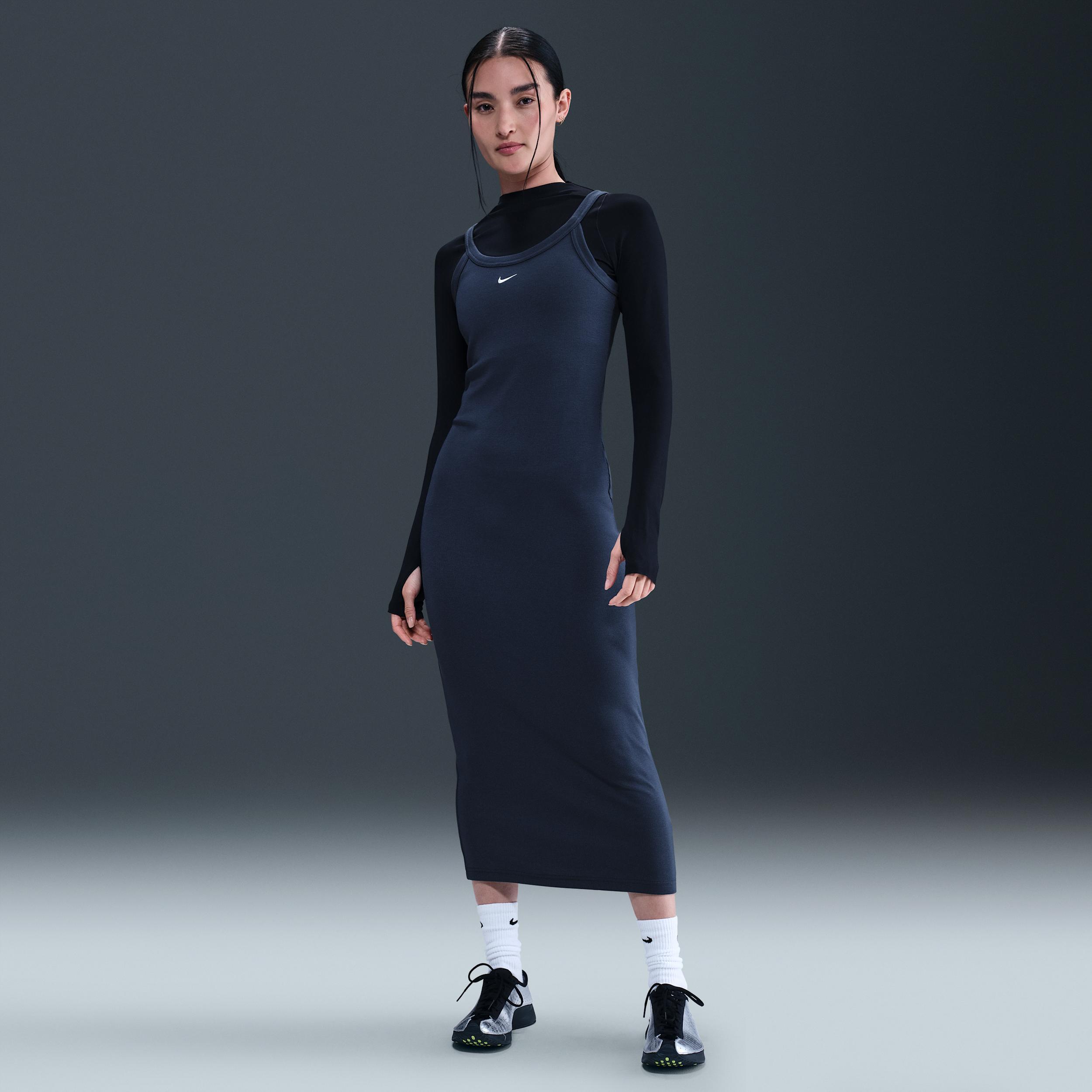 Nike Sportswear Chill Knit Women's Tight Mini-Rib Tank Dress Product Image