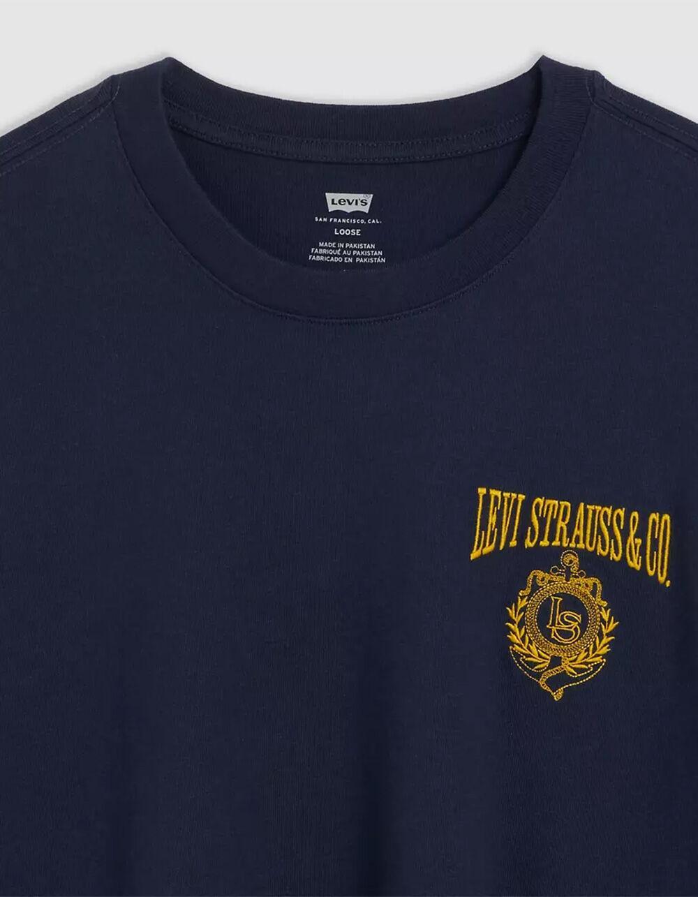 LEVI'S Half-Sleeve Mens Tee - NAVY Product Image