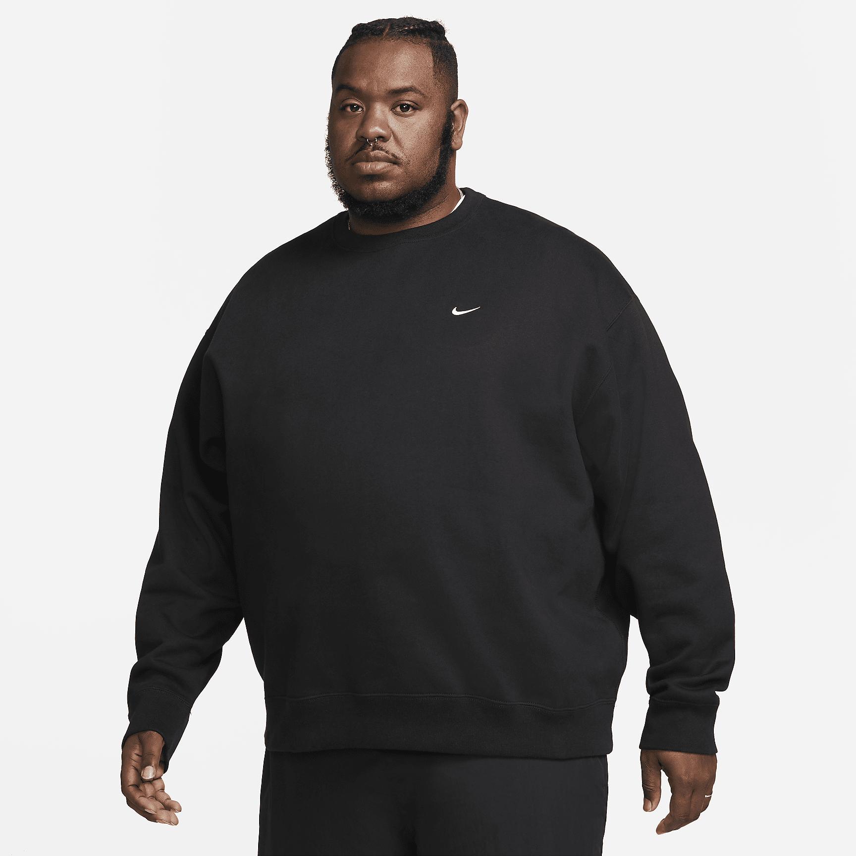 Nike Solo Swoosh Men's Fleece Crew Product Image