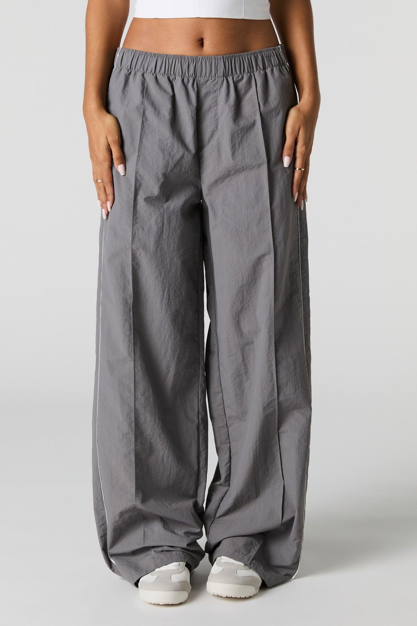 Nylon Wide Leg Pant Female Product Image