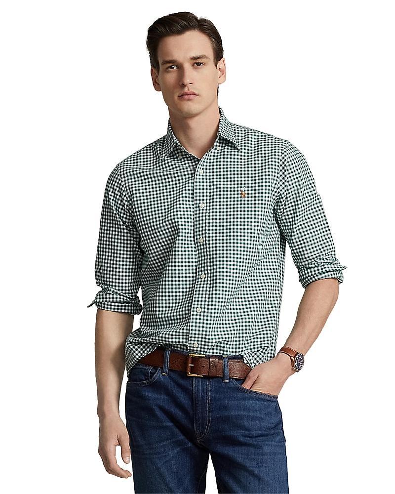 Polo Ralph Lauren Classic Fit Plaid Oxford Button Down Shirt Product Image