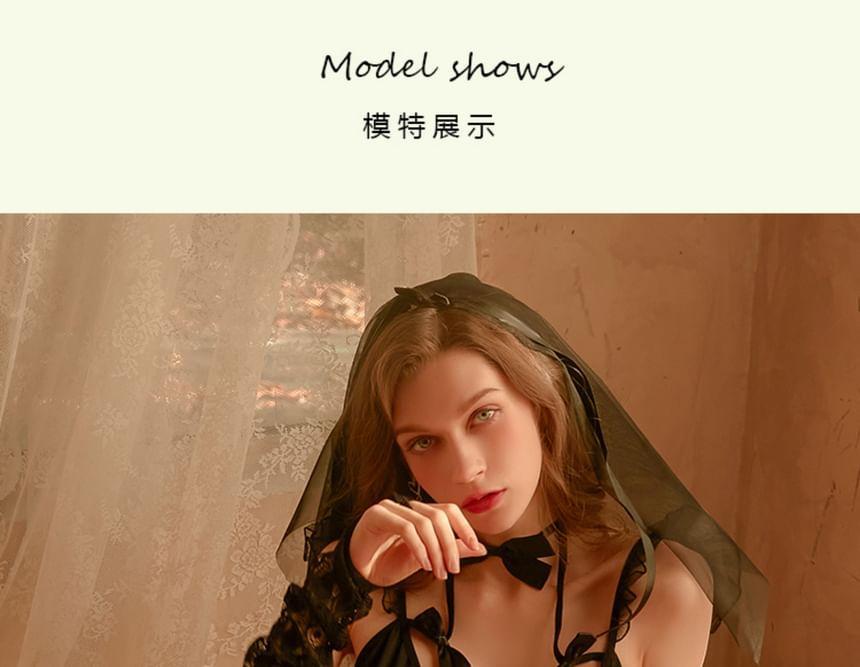 Lingerie Lace Bikini Set Product Image