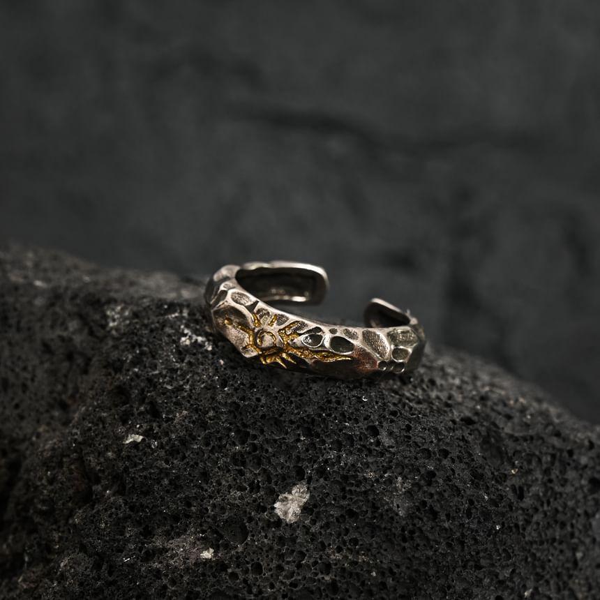 Metal Sun Open Ring Product Image