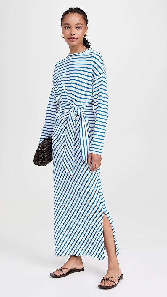 Apiece Apart Long Sleeve Vanina Cinched Waist Dress | Shopbop Product Image