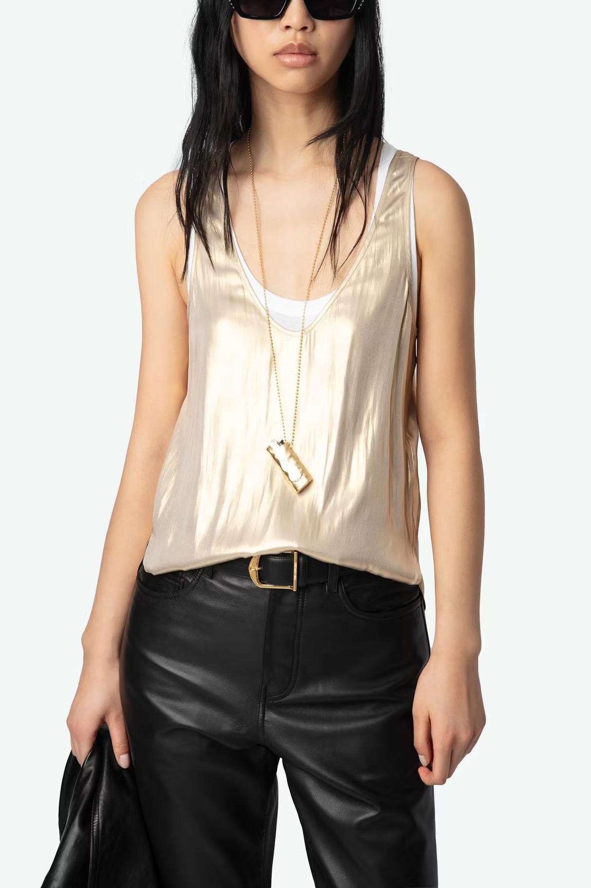 Tarys Satin Top Product Image