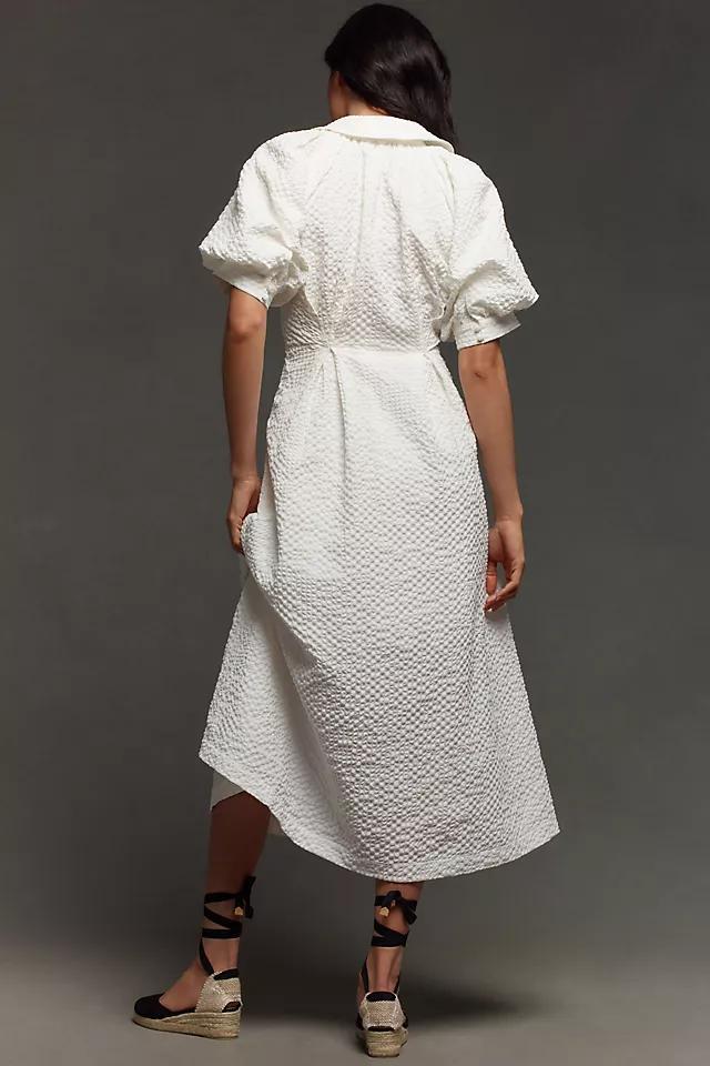 English Factory Puff-Sleeve Shirt Dress Product Image