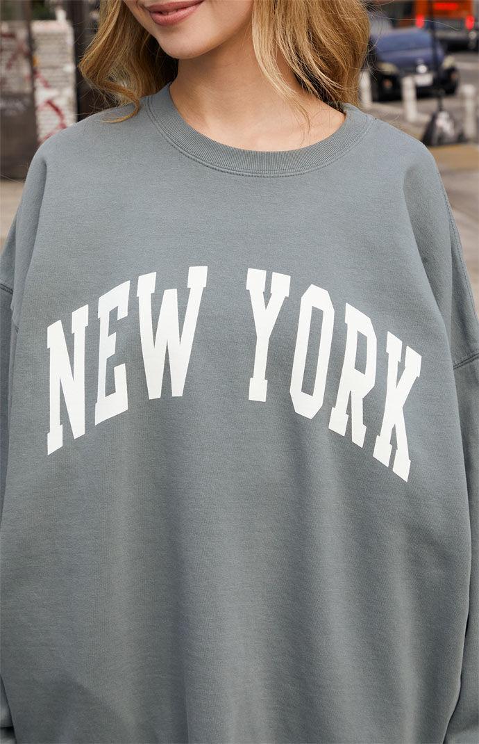 John Galt Women's New York Crew Neck Sweatshirt Product Image