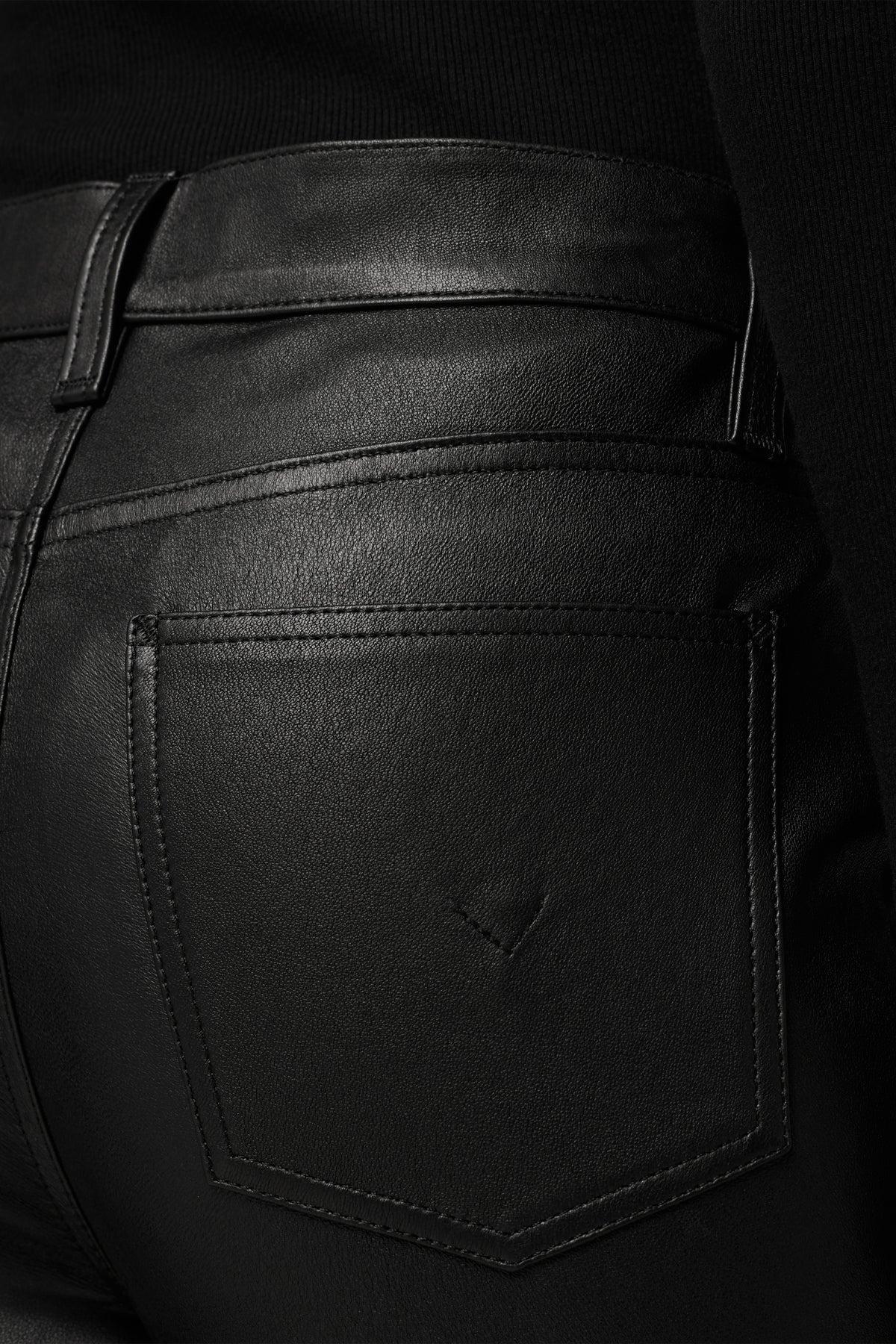 Barbara High-Rise Super Skinny Ankle Leather Pant Female Product Image