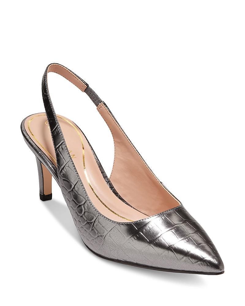 Cole Haan Womens Vandam Pointed Toe Slingback High Heel Pumps Product Image