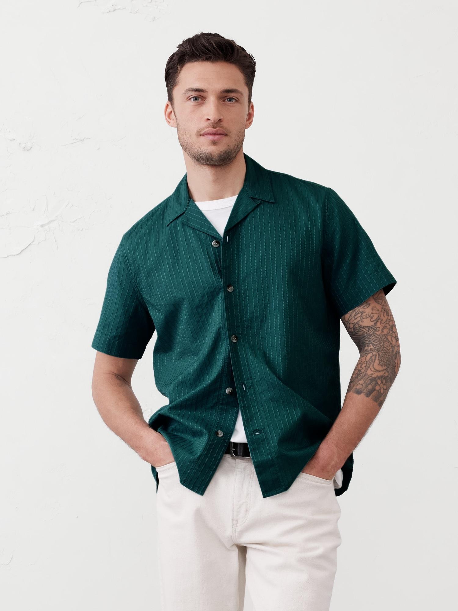 Textured Resort Shirt Product Image
