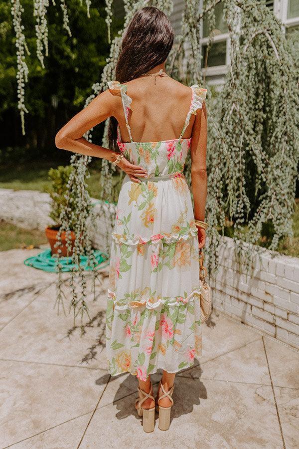 Believe In Love Floral Midi Product Image