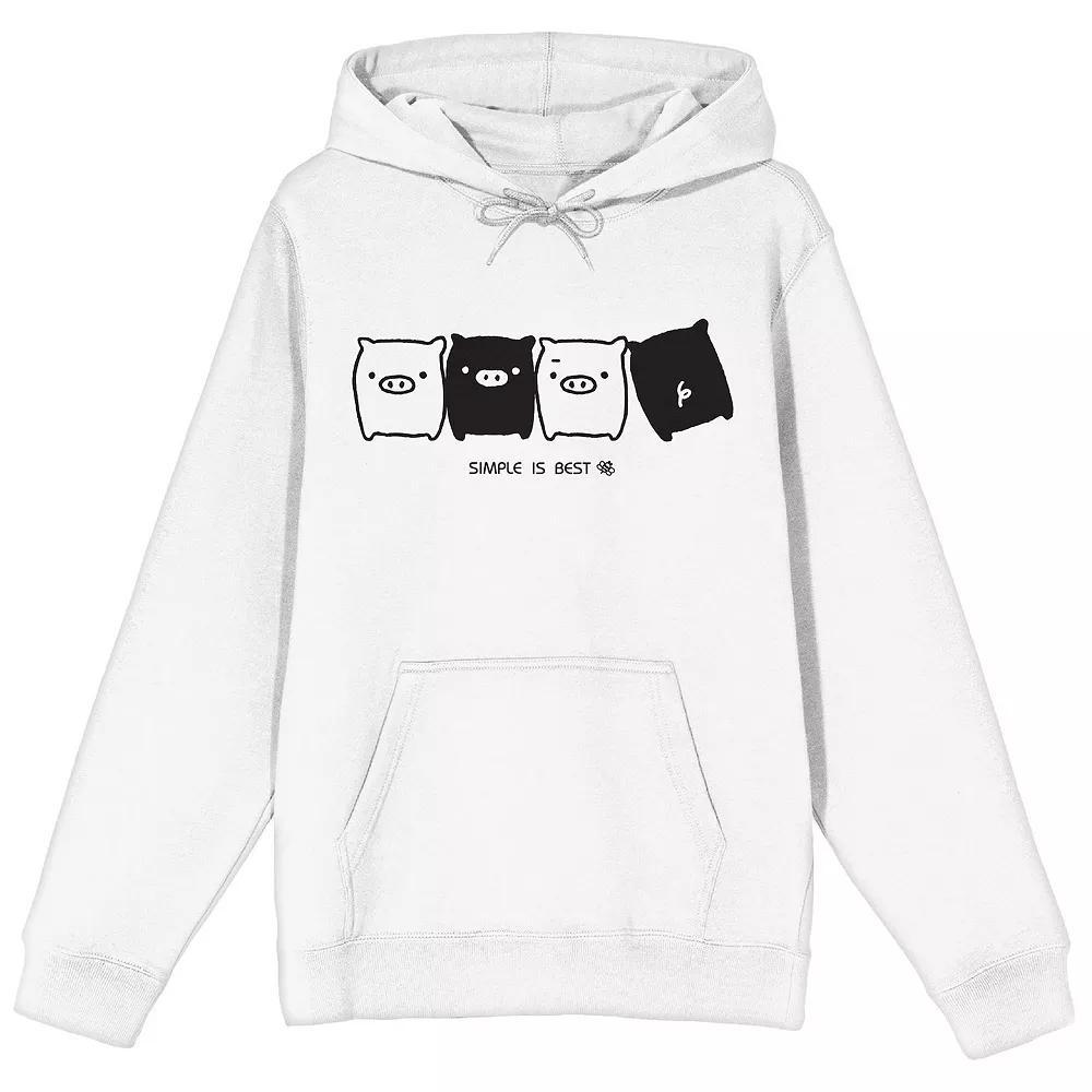 Mens Monokuro Boo Character Row Graphic Hoodie Product Image