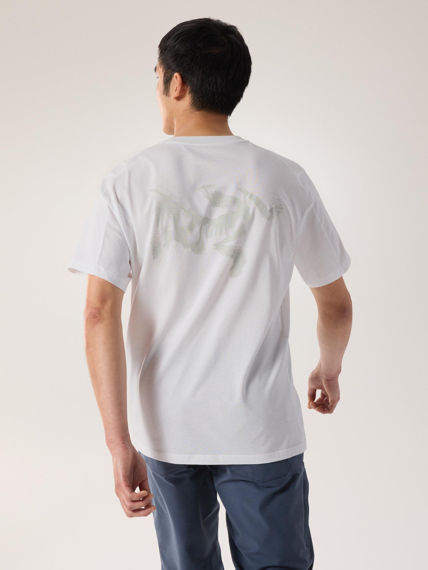 Kragg SL Cotton Blurred Bird Shirt SS Men's Product Image